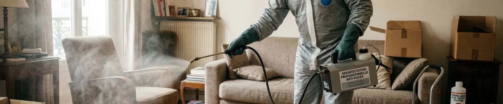 desinsectisation puces