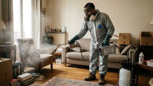 desinsectisation puces